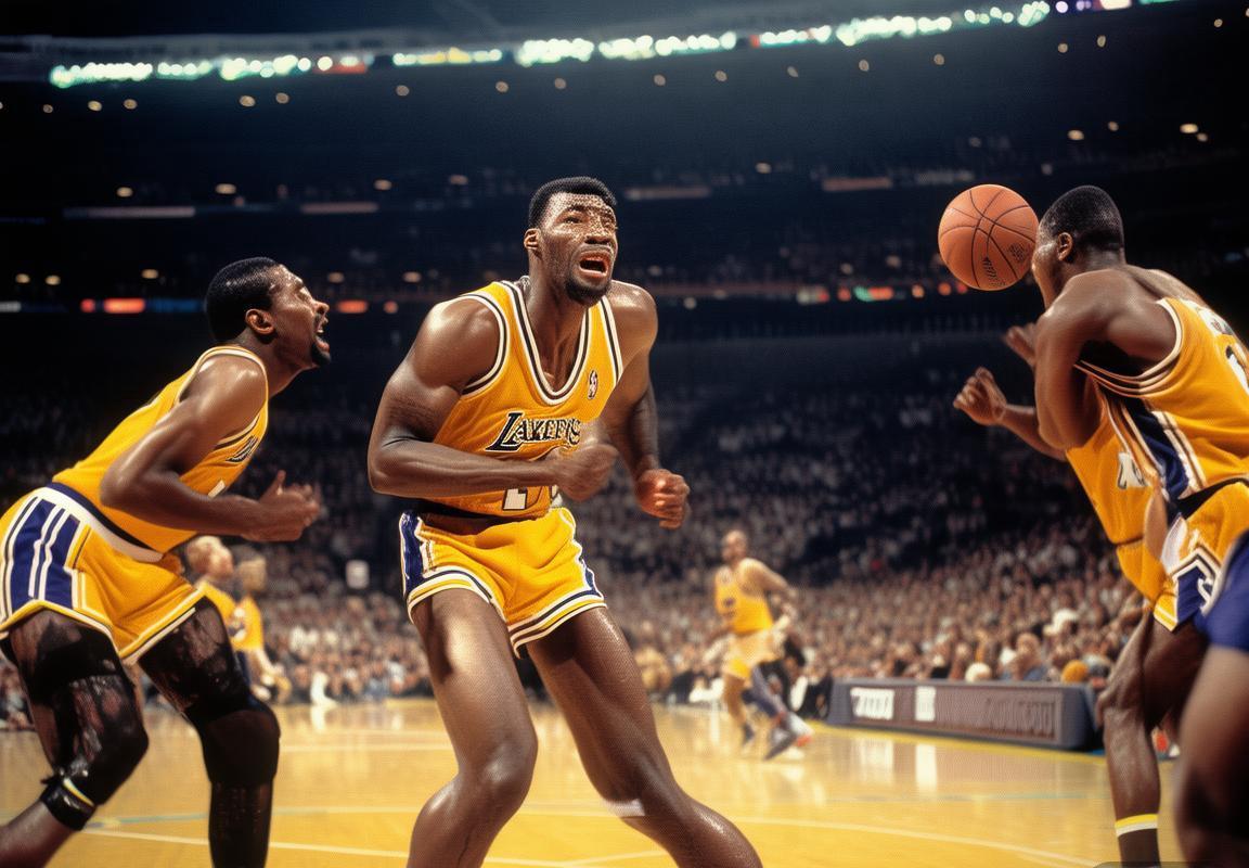 2021 NBA季后赛：勇士与湖人巅峰对决精彩瞬间回顾(图2)